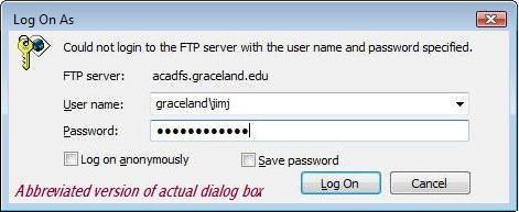Logon Dialogue